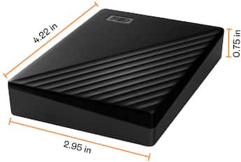 WD My Passport 4TB External USB 3.0 Portable Hard Drive Black WD My Passport 4TB External USB 3.0 Portable Hard Drive Black