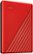 Angle Zoom. WD - My Passport 2TB External USB 3.0 Portable Hard Drive - Red.