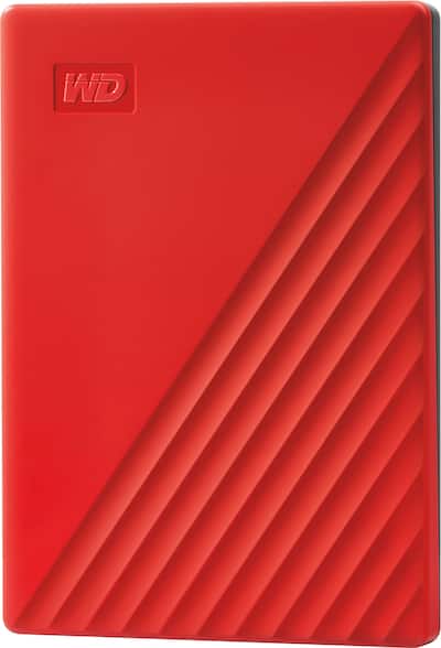 WD My Passport 2TB External USB 3.0 Portable Hard Drive Red WD My Passport 2TB External USB 3.0 Portable Hard Drive Red