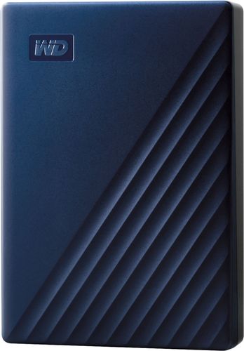 WD - My Passport for Mac 4TB External USB 3.0 Portable Hard Drive - Blue