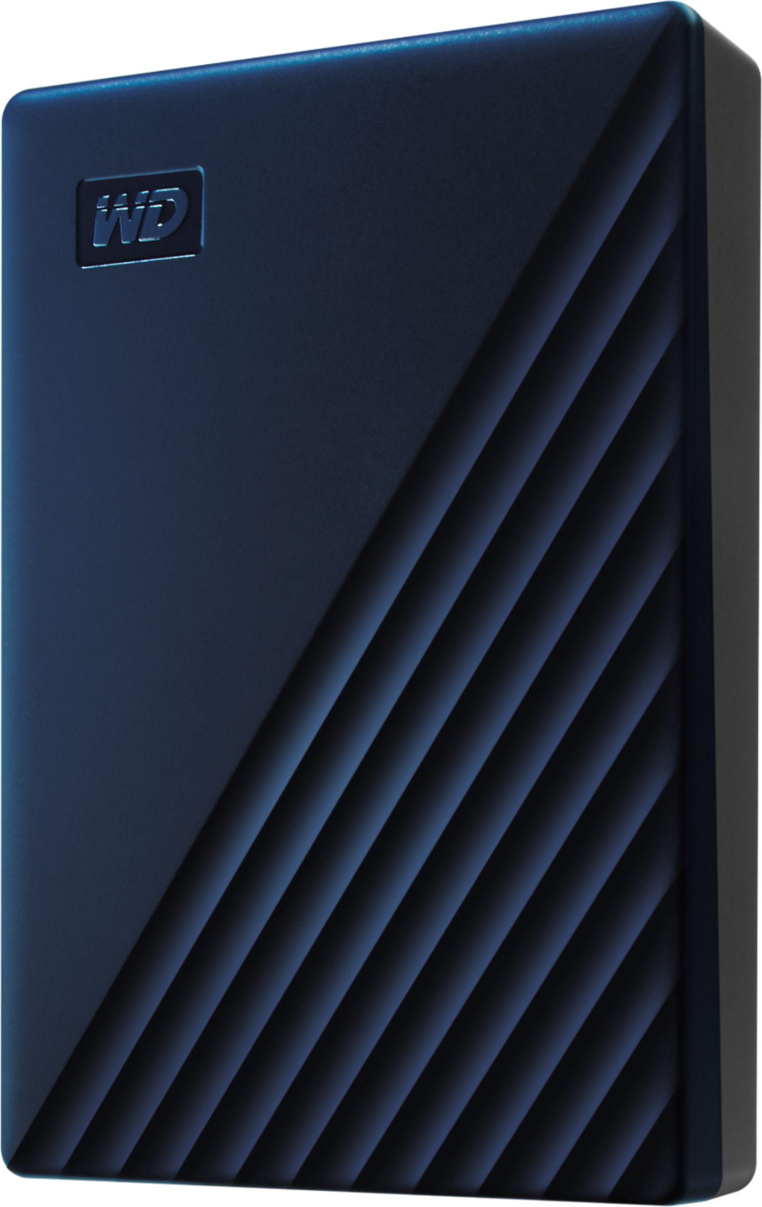 WD My Passport for 4TB External 3.0 Portable Hard Drive Blue WDBA2F0040BBL-WESN - Best Buy