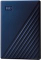 Front Zoom. WD - My Passport for Mac 2TB External USB 3.0 Portable Hard Drive - Blue.