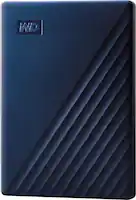 WD - My Passport for Mac 2TB External USB 3.0 Portable Hard Drive - Blue - Front_Zoom