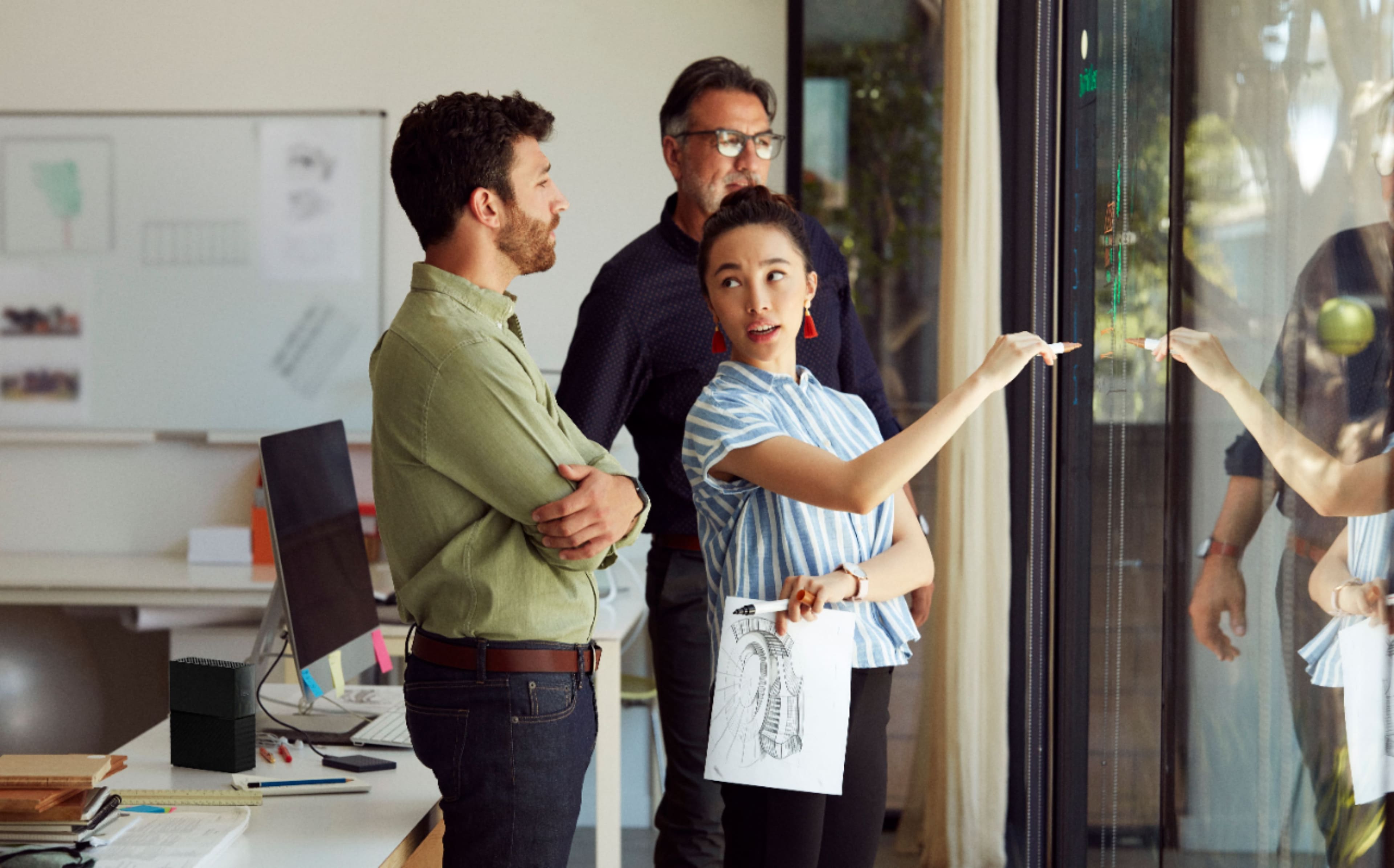 Alt View 17. WD - My Passport for Mac 2TB External USB 3.0 Portable Hard Drive - Blue.