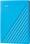 WD - My Passport 2TB External USB 3.0 Portable Hard Drive with Hardware Encryption (Latest Model) - Blue