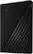 Alt View 1. WD - My Passport 2TB External USB 3.0 Portable Hard Drive - Black.