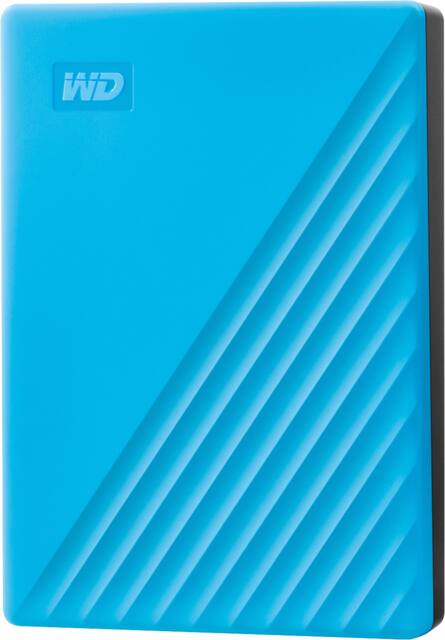 WD My Passport 4TB External USB 3.0 Portable Hard Drive Blue  WD My Passport 4TB External USB 3.0 Portable Hard Drive Blue