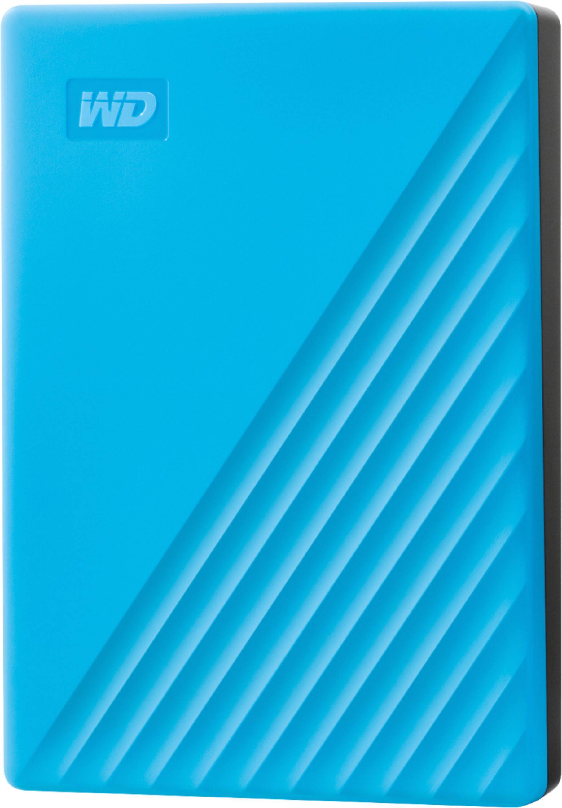 WD - My Passport 4TB External USB 3.0 Portable Hard Drive - Blue