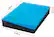 Angle. WD - My Passport 4TB External USB 3.0 Portable Hard Drive - Blue.