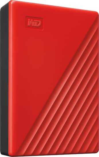 WD My Passport 4TB External USB 3.0 Portable Hard Drive Red - Best Buy WD My Passport 4TB External USB 3.0 Portable Hard Drive Red - Best Buy