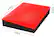 Angle. WD - My Passport 4TB External USB 3.0 Portable Hard Drive - Red.