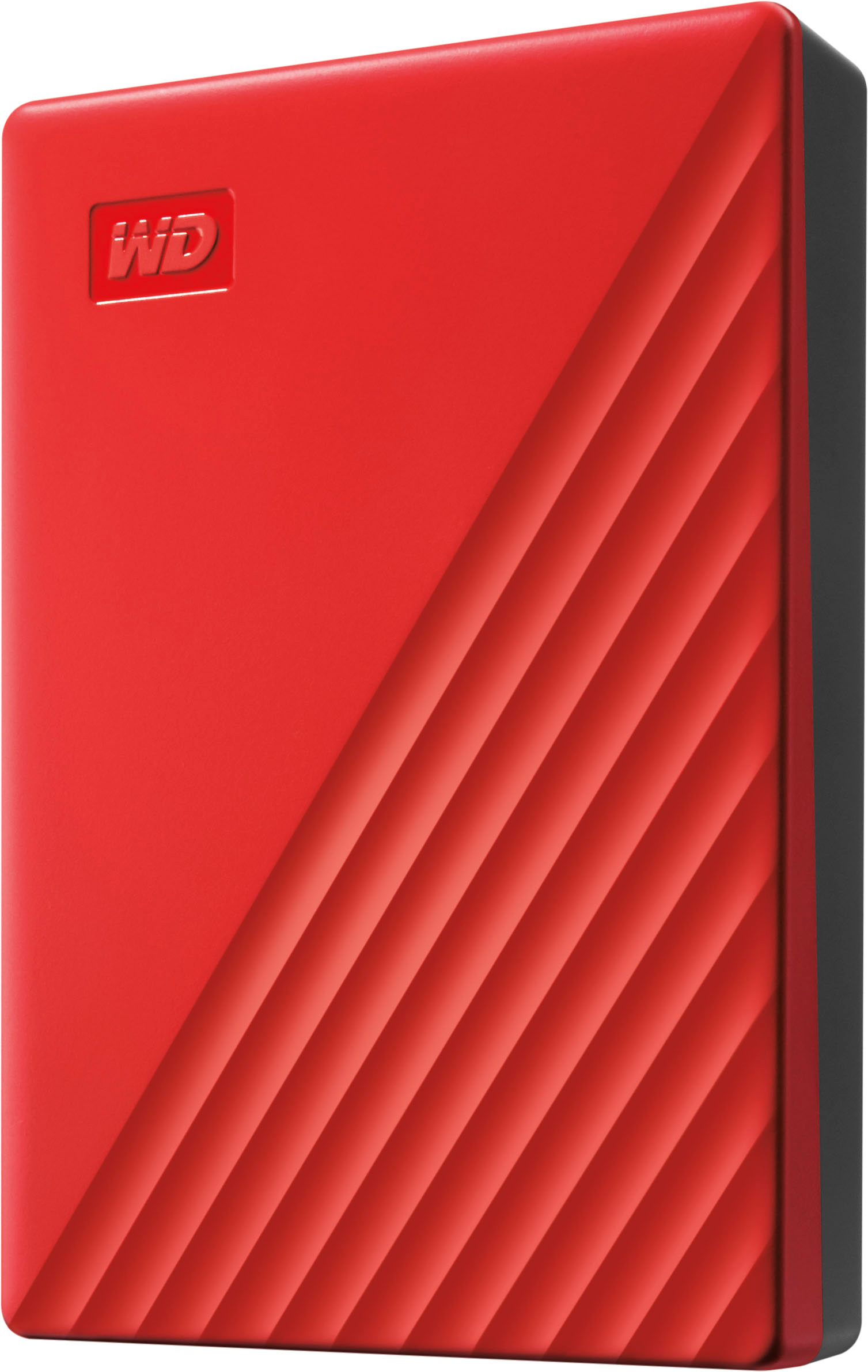 Slik Født lovende WD My Passport 4TB External USB 3.0 Portable Hard Drive Red  WDBPKJ0040BRD-WESN - Best Buy