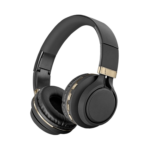 Sentry - Deluxe BT300 Wireless On-Ear Headphones - Black