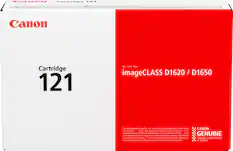 Front. Canon - 121 Standard Capacity - Black Toner Cartridge - Black.