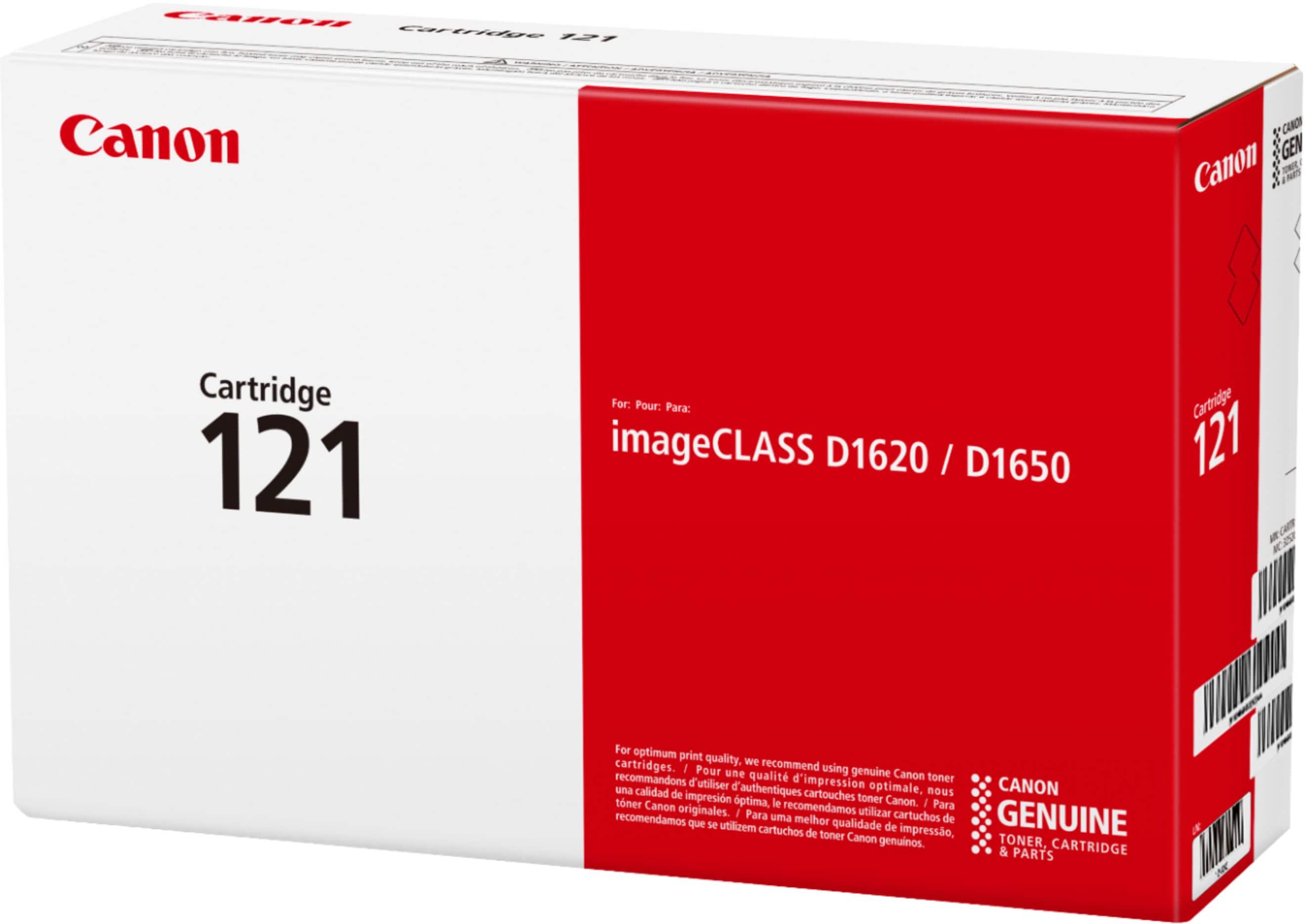 Best Buy: Canon 121 Standard Capacity Black Toner Cartridge Black CRG 121