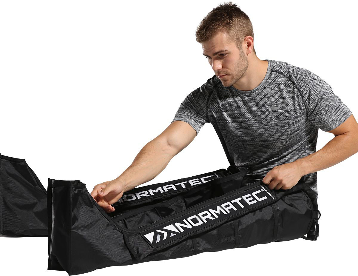 Angle View: Hyperice - Normatec 2.0 Leg System - Standard - Black