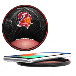 Keyscaper - Tampa Bay Buccaneers 15 Watt Wireless Induction Charger - Multicolor
