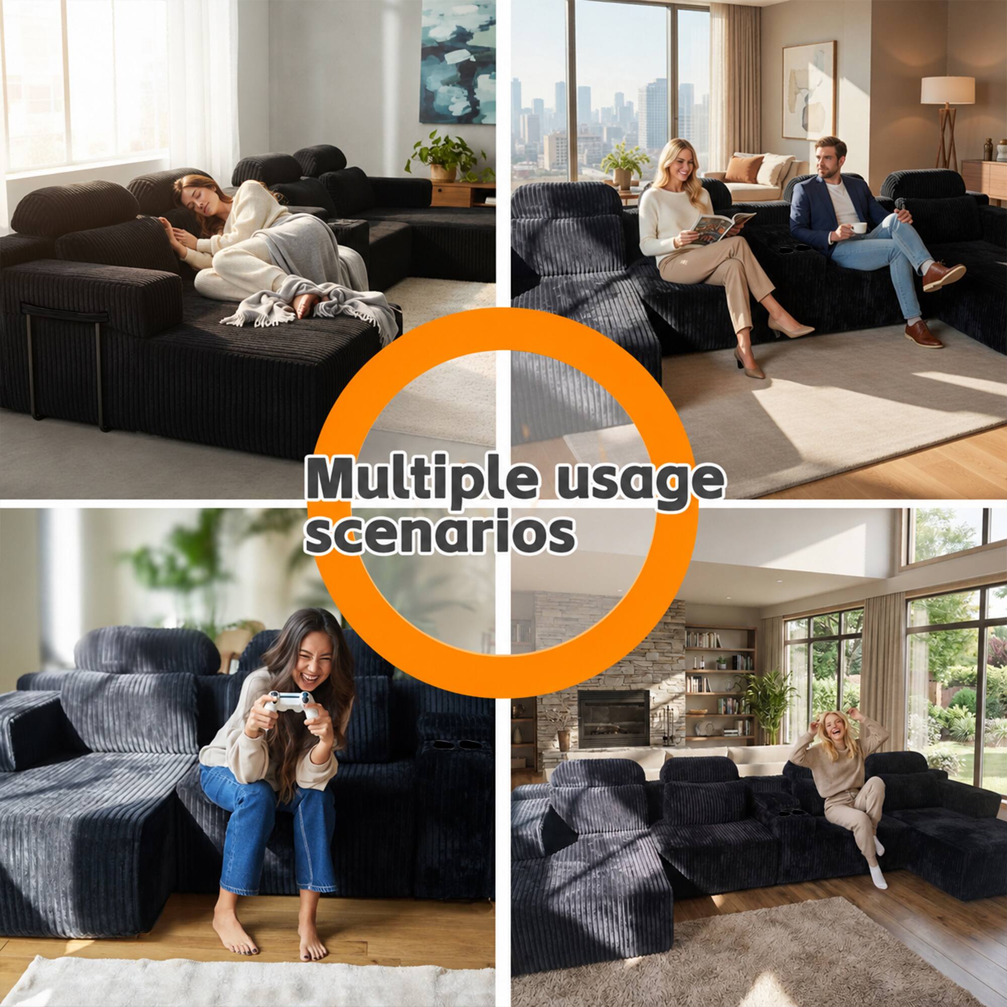 Multiple usage scenarios