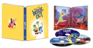 Inside Out [SteelBook] [Includes Digital Copy] [4K Ultra HD Blu-ray/Blu-ray] [Only @ Best Buy] [2015] - Front_Original