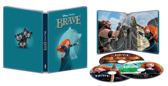 Brave [SteelBook] [Includes Digital Copy] [4K Ultra HD Blu-ray/Blu-ray] [Only @ Best Buy] [2012]