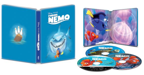  Finding Nemo [SteelBook] [Includes Digital Copy] [4K Ultra HD Blu-ray/Blu-ray] [Only @ Best Buy] [2003]