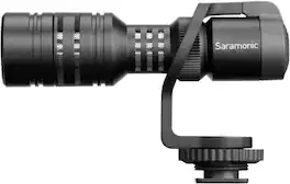 Saramonic - On-Camera Mini Shotgun Mic for DSLR, Mirrorless, Video, Smartphones & Tablets (Vmic Mini)