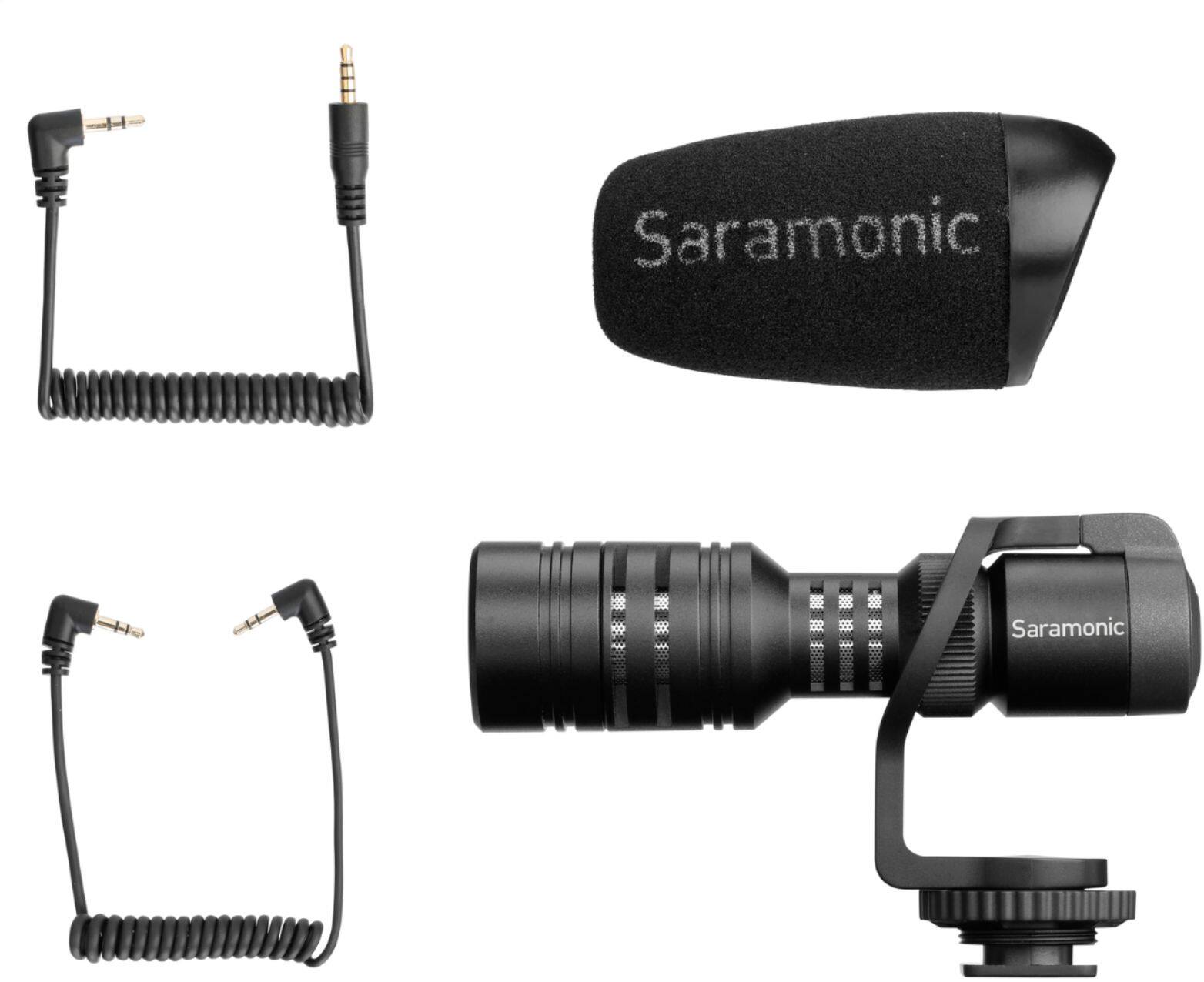 Alt View 13. Saramonic - On-Camera Mini Shotgun Mic for DSLR, Mirrorless, Video, Smartphones & Tablets (Vmic Mini).