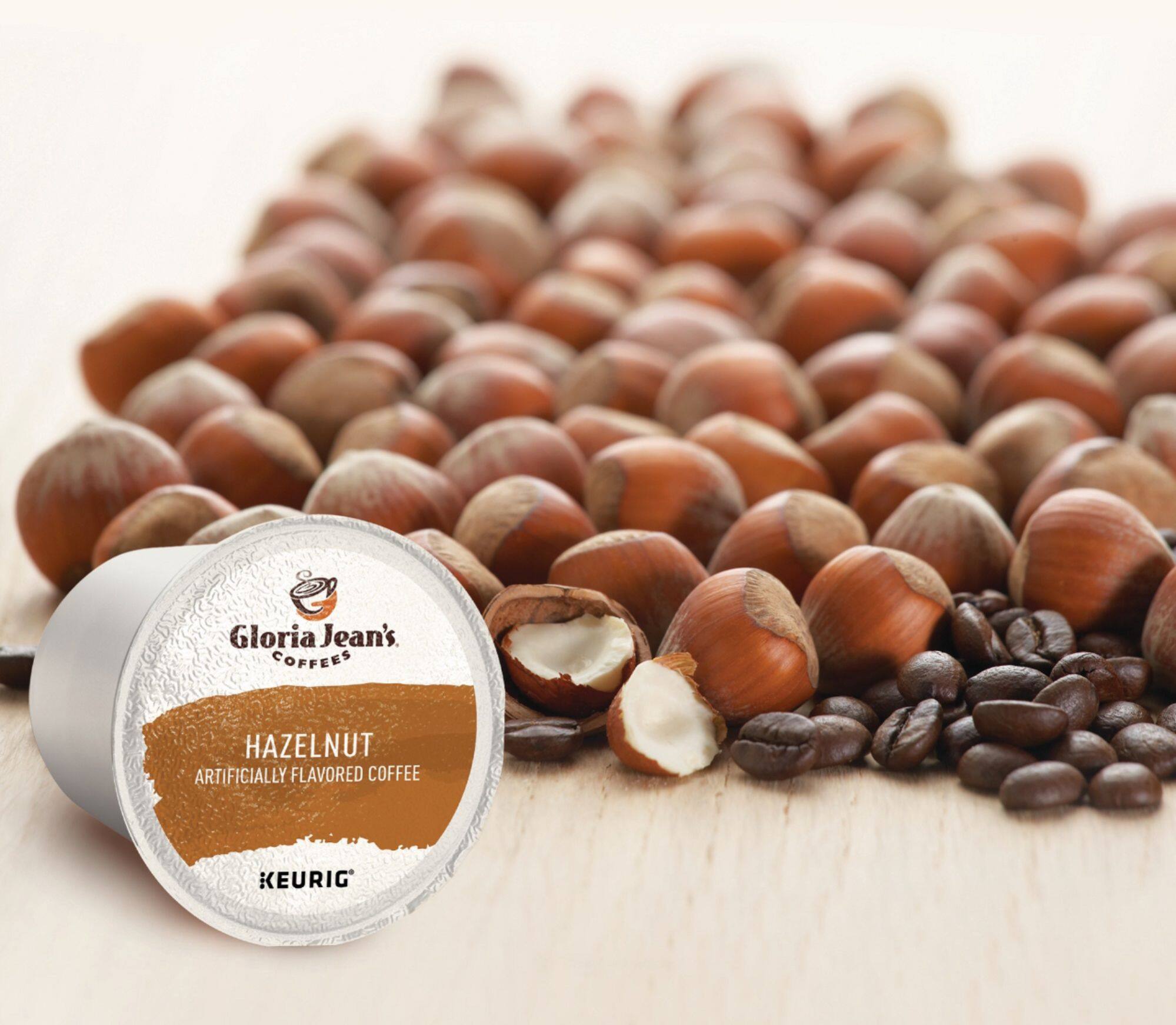 Alt View 13. Gloria Jean's - Hazelnut K-Cup Pods (48-Pack).
