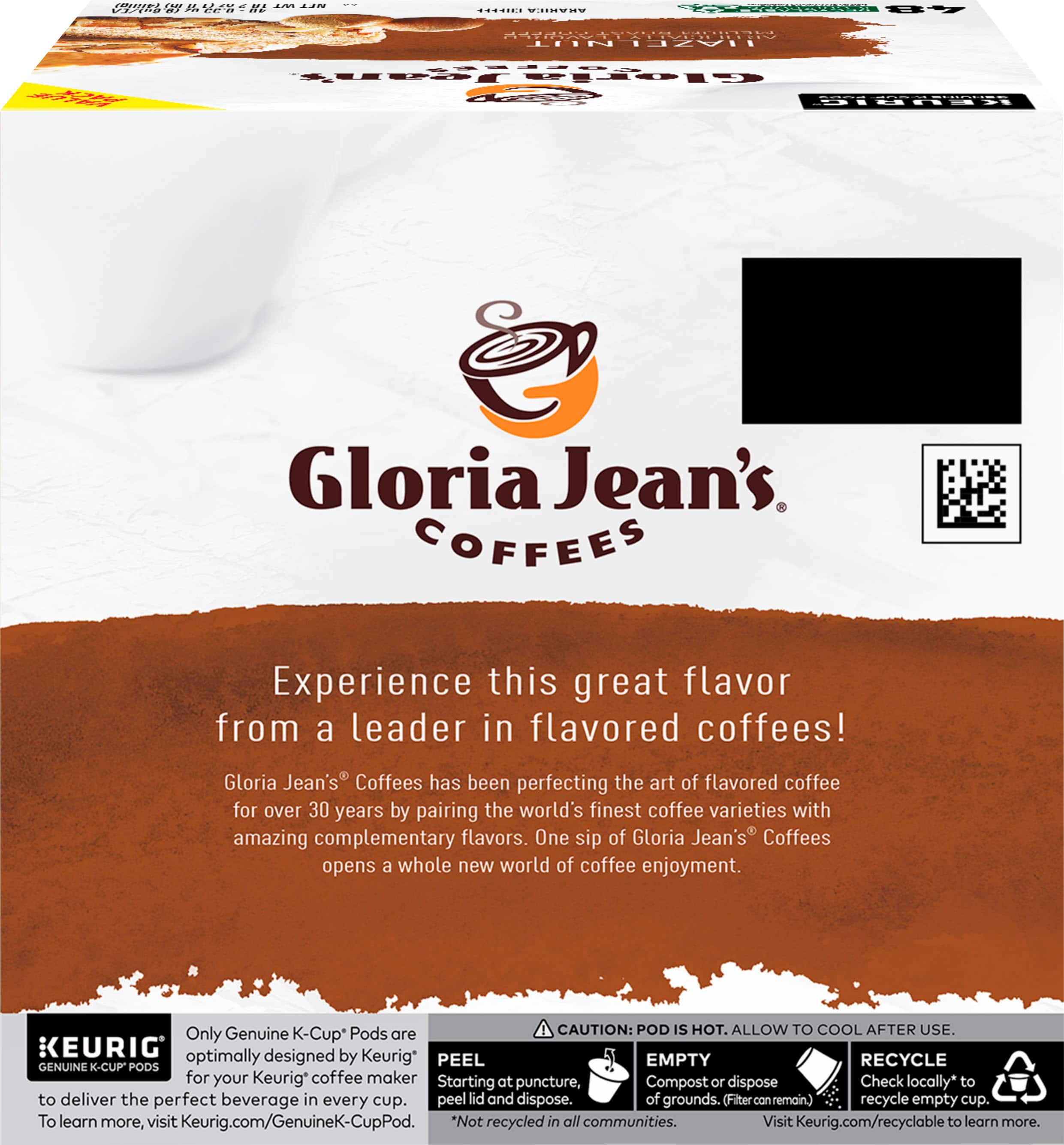 Alt View 18. Gloria Jean's - Hazelnut K-Cup Pods (48-Pack).