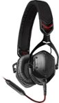 Front Zoom. V-MODA - Crossfade M-80 On-Ear Headphones - Black/Red.