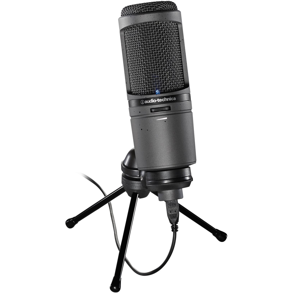 Best Buy: Audio-Technica Cardioid Condenser Microphone AUD AT2020USBI