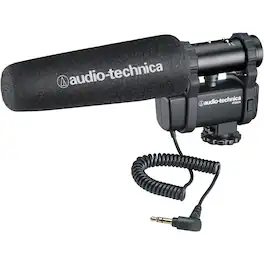 Audio-Technica - Condenser Microphone - Black