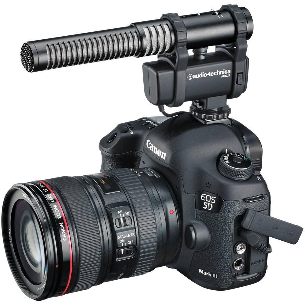 Alt View 11. Audio-Technica - Condenser Microphone - Black.