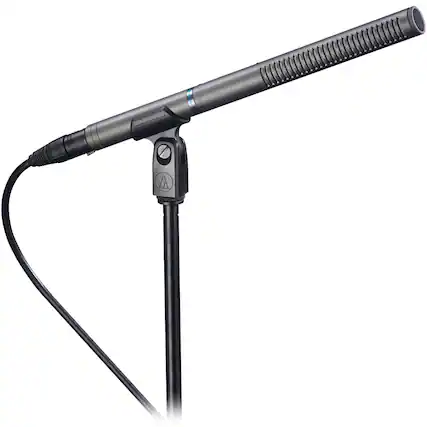 Front. Audio-Technica - Electret Condenser Microphone.