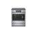Front. Bosch - Benchmark Series 4.6 cu. ft. Slide-In Electric Induction Range with Self-Cleaning - Stainless steel.