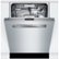 Alt View 11. Bosch - 24" Top Control Built-In Dishwasher with Stainless Steel Tub, 3rd Rack, 40 dBa - Stainless Steel.