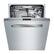 Alt View 11. Bosch - 24" Top Control Built-In Dishwasher with Stainless Steel Tub, 3rd Rack, 42 dBa - Stainless steel.