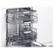 Left. Bosch - 24" Top Control Built-In Dishwasher with Stainless Steel Tub, 3rd Rack, 42 dBa - Stainless steel.