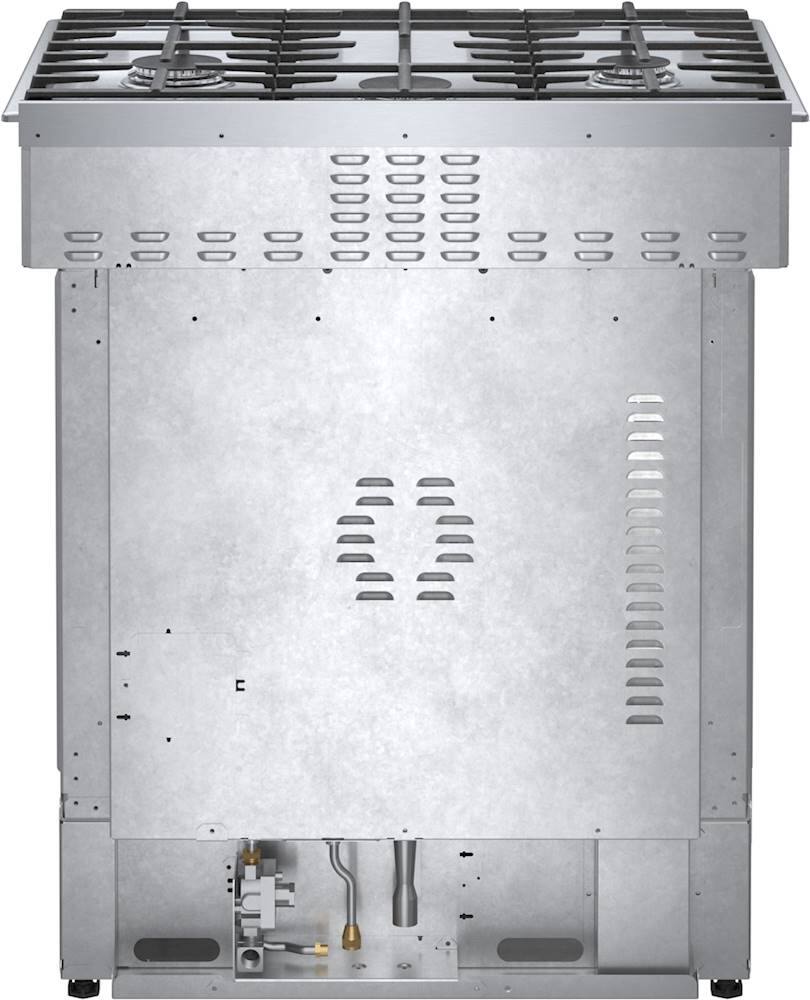 Alt View 13. Bosch - Benchmark Series 4.8 Cu. Ft. Slide-In Gas Convection Range with Self-Cleaning - Stainless steel.