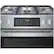 Alt View 15. Bosch - Benchmark Series 4.6 Cu. Ft. Slide-In Dual Fuel Convection Range with Self-Cleaning - Stainless steel.