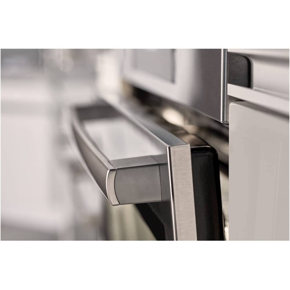 Alt View 18. Bosch - Benchmark Series 4.6 Cu. Ft. Slide-In Dual Fuel Convection Range with Self-Cleaning - Stainless steel.