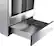 Alt View 17. Bosch - Benchmark Series 4.6 Cu. Ft. Slide-In Dual Fuel Convection Range with Self-Cleaning - Stainless steel.
