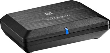 Rocketfish™ - Bluetooth Audio Receiver - Black - Front_Zoom