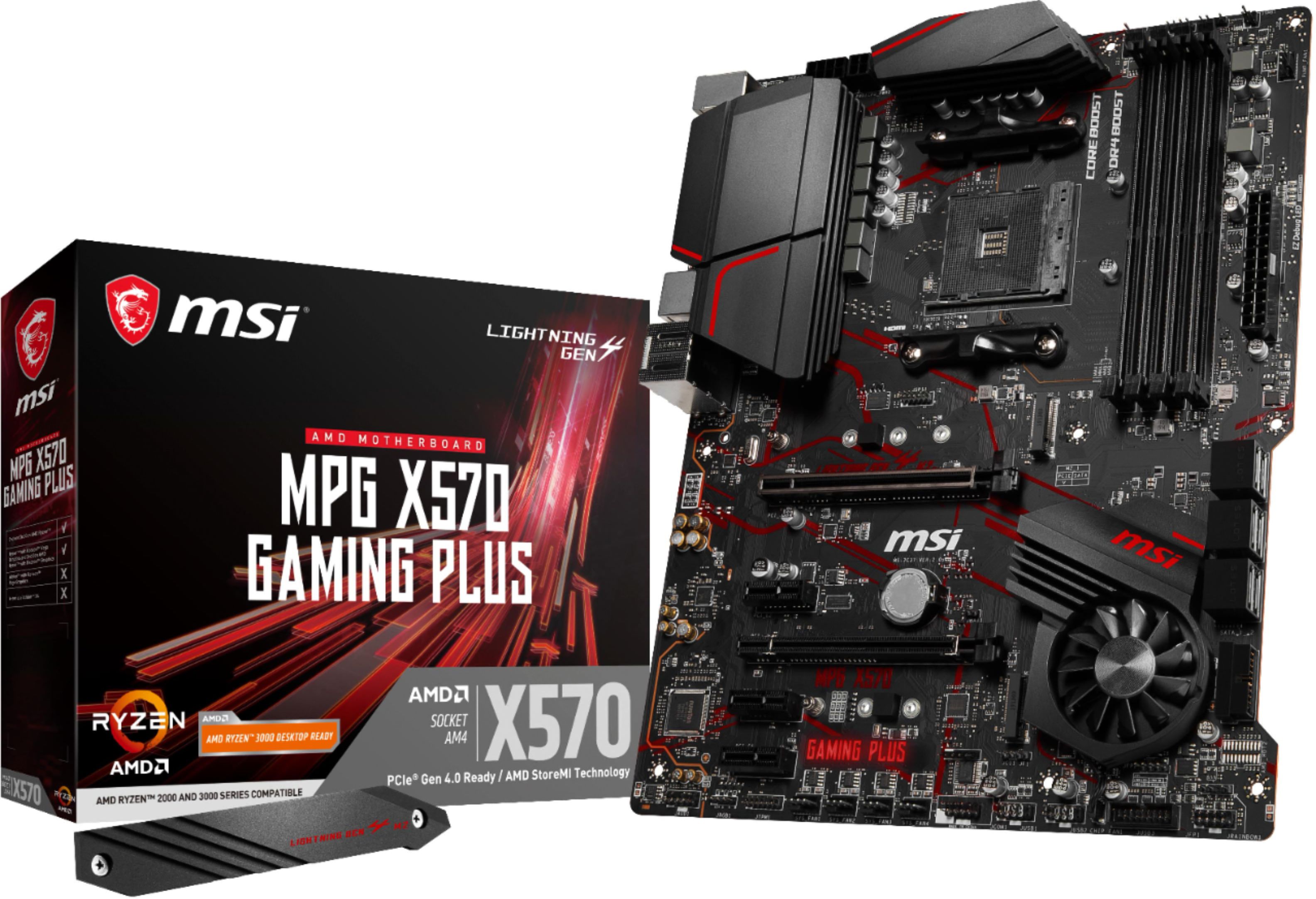 Best Buy: MSI MPG X570 GAMING PLUS (Socket AM4) USB-C Gen2 AMD