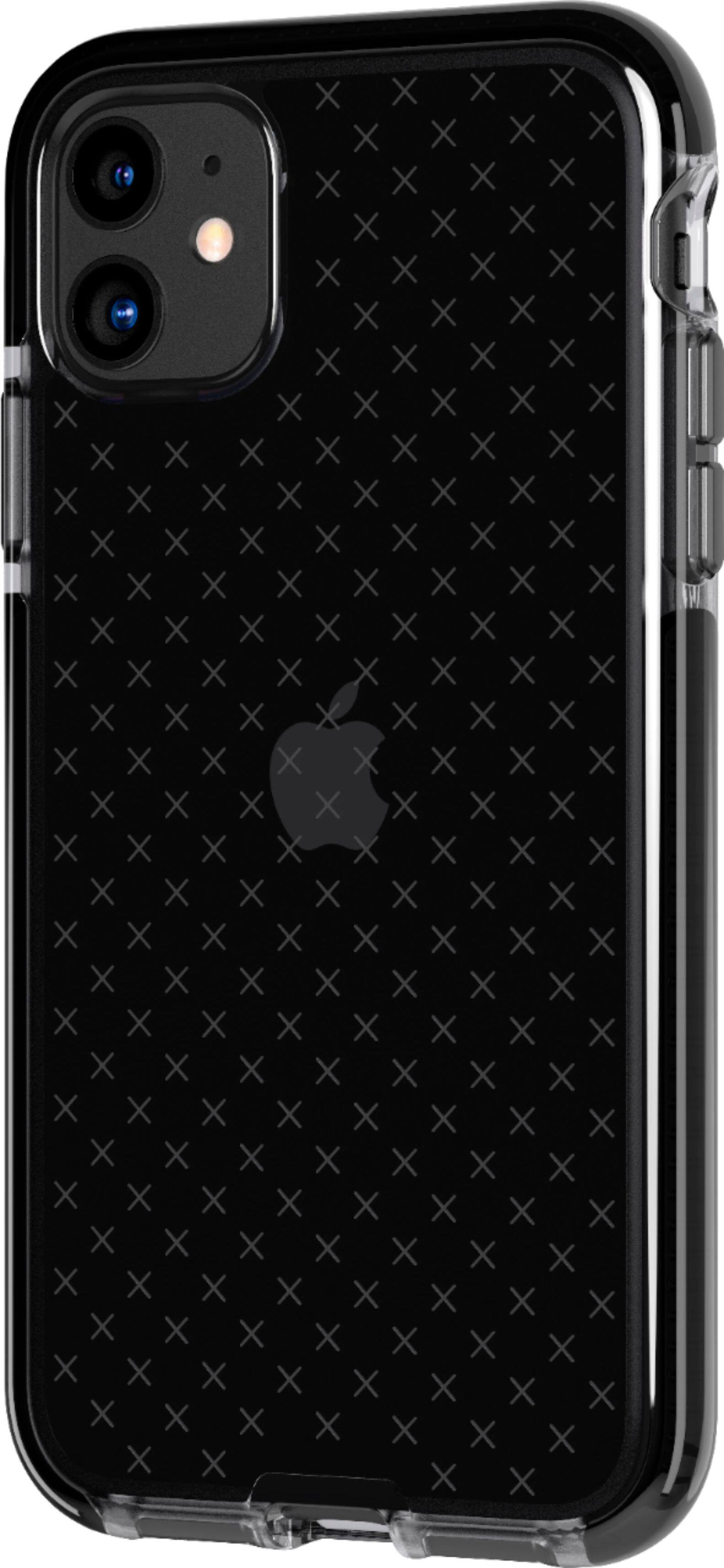 Angle. Tech21 - Evo Check Case for Apple® iPhone® 11 - Smokey/Black.