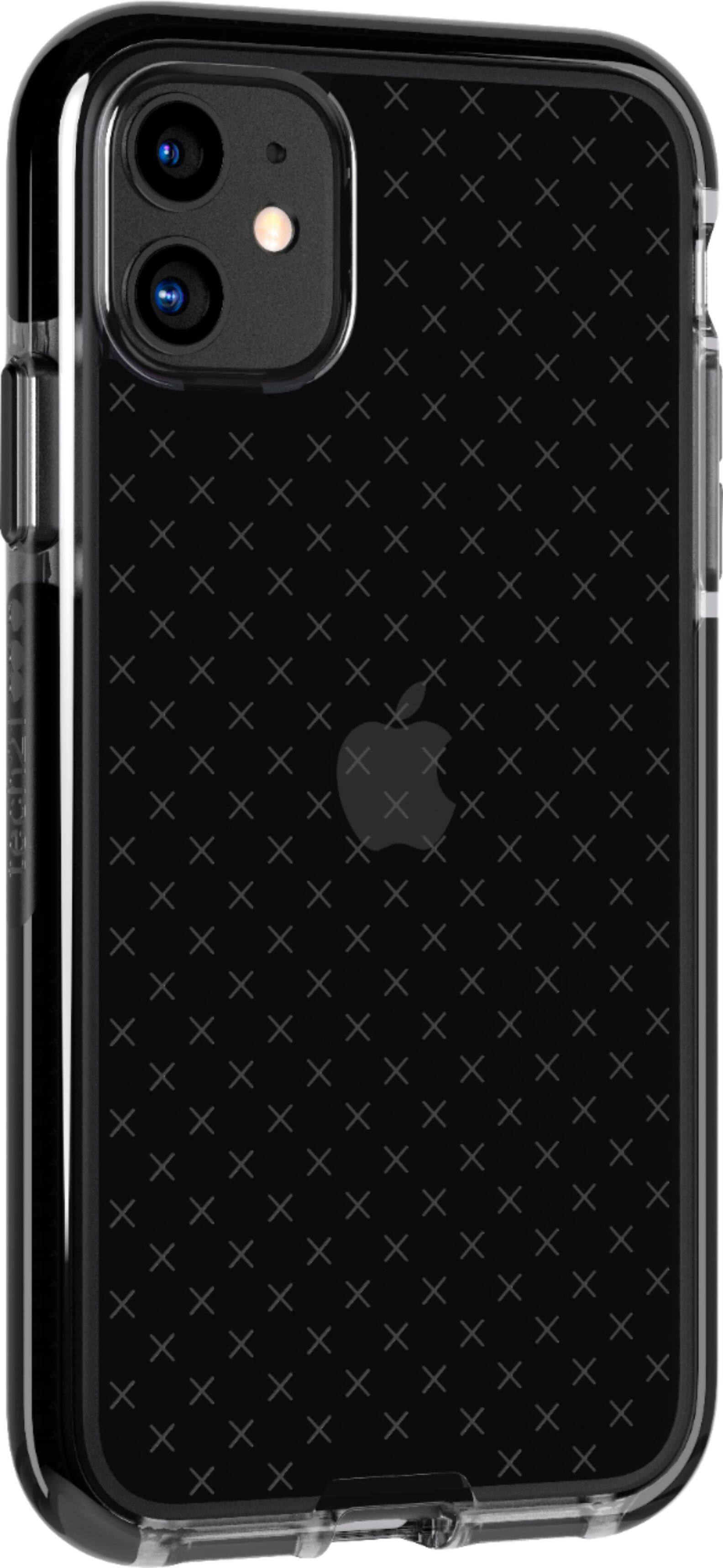Left. Tech21 - Evo Check Case for Apple® iPhone® 11 - Smokey/Black.