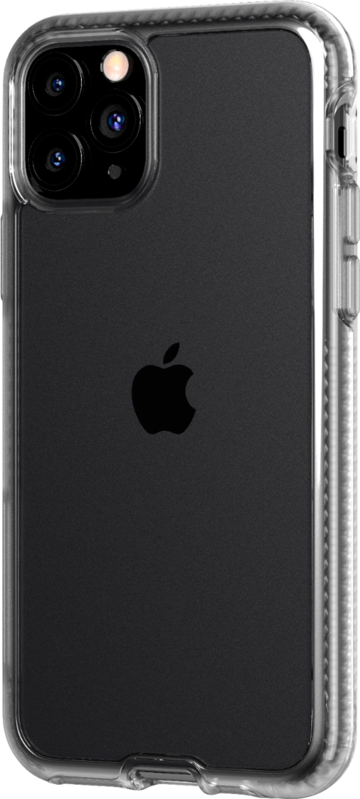Angle View: Tech21 - Pure Clear Case for Apple® iPhone® 11 Pro - Clear
