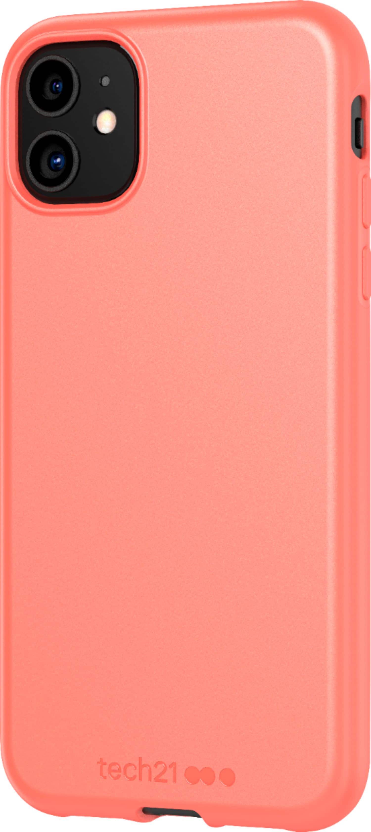 Front. Tech21 - Studio Colour Case for Apple® iPhone® 11 - Coral My World.