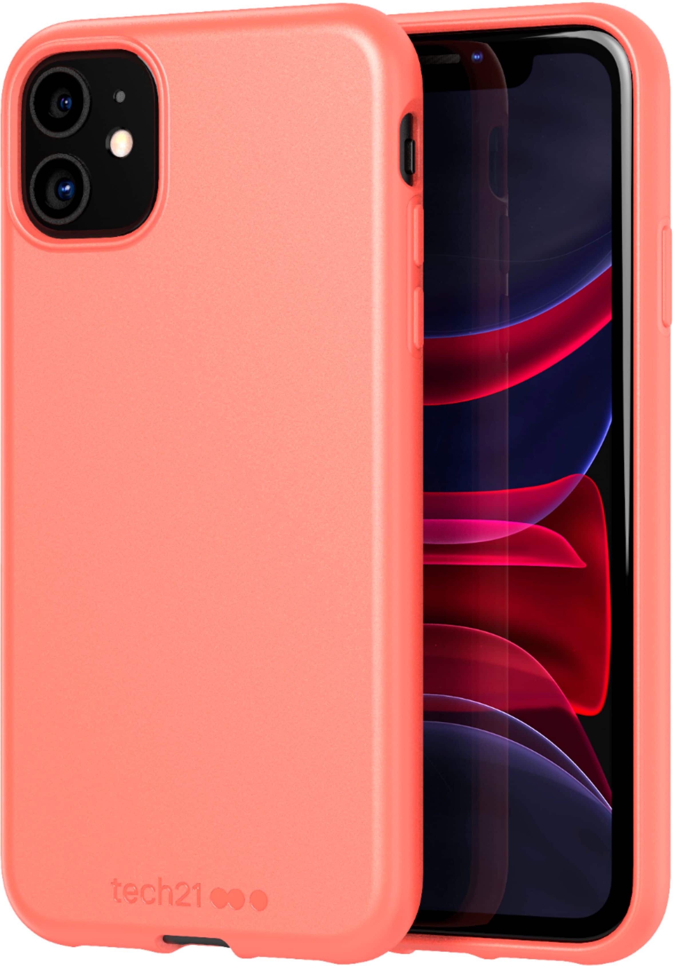 Alt View 12. Tech21 - Studio Colour Case for Apple® iPhone® 11 - Coral My World.