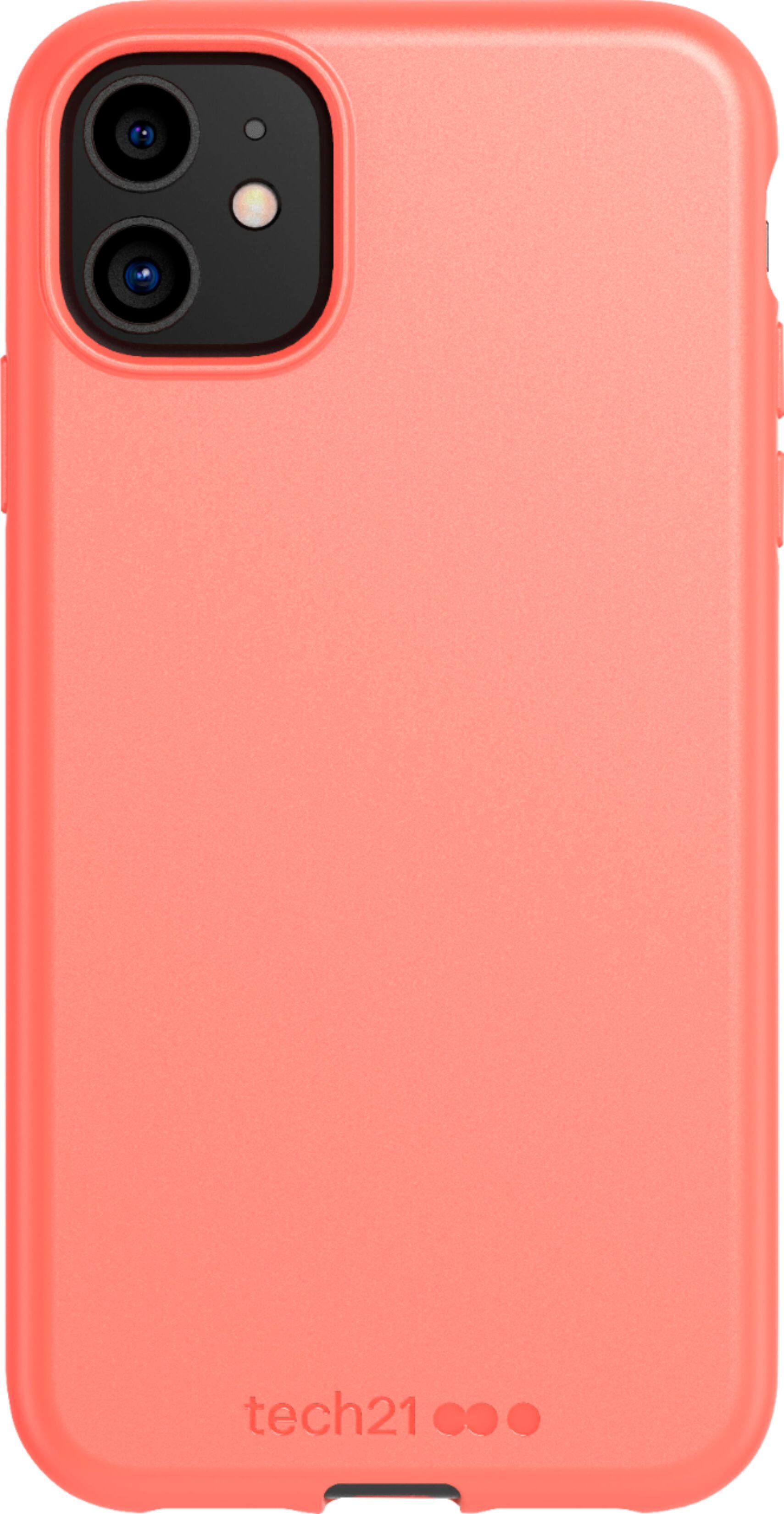 Alt View 1. Tech21 - Studio Colour Case for Apple® iPhone® 11 - Coral My World.